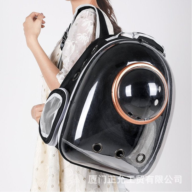 Unisex Transparent Pet Backpack with Ventilation Function Kalsten