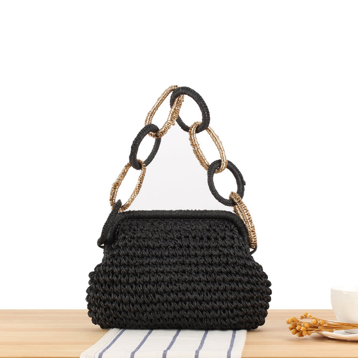 Stylish handbag with decorative chain strap Kalsten
