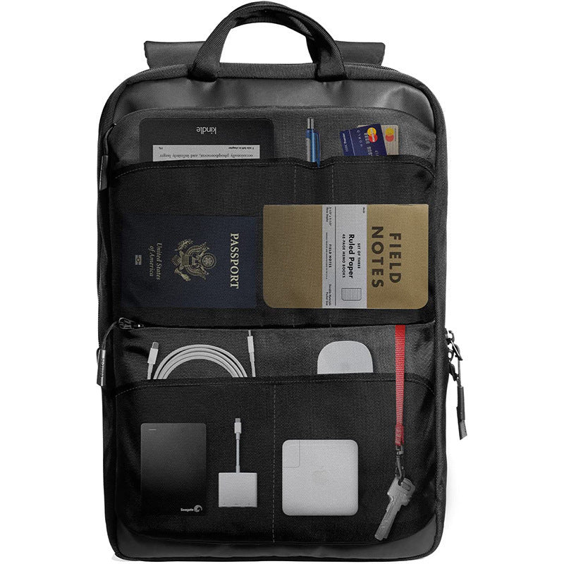 Men's practical business backpack with padded laptop compartment and organization system Kalsten