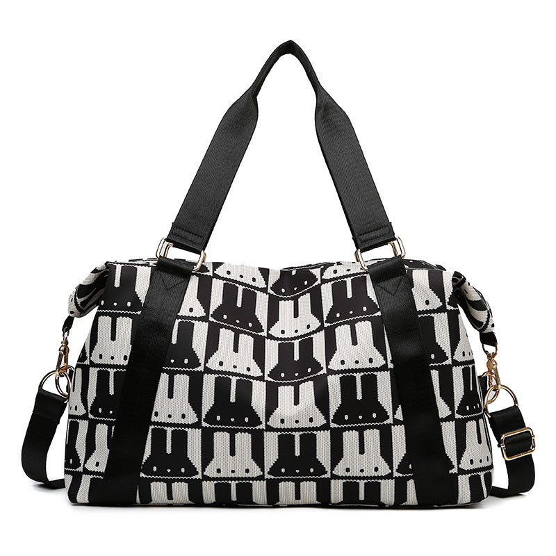 Charming Graphic Travel Duffle Acalora