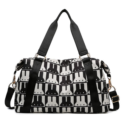 Charming Graphic Travel Duffle Acalora