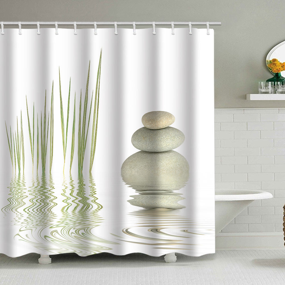 Artistic Floral Shower Curtain Kalsten