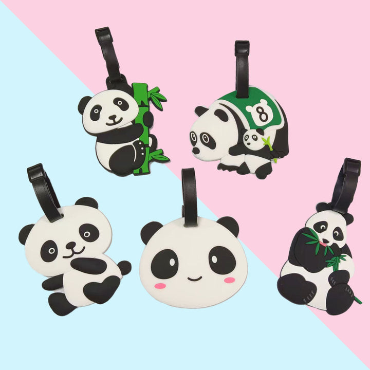 Unisex Luggage Tag in Cute Panda Design Kalsten