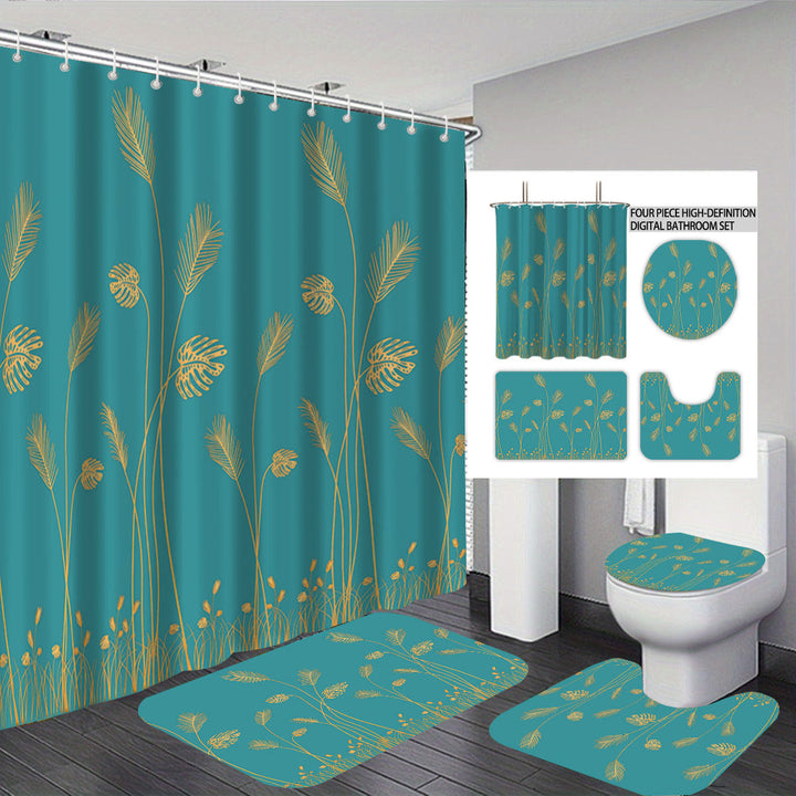 Digital Botanical Bathroom Décor Set Kalsten