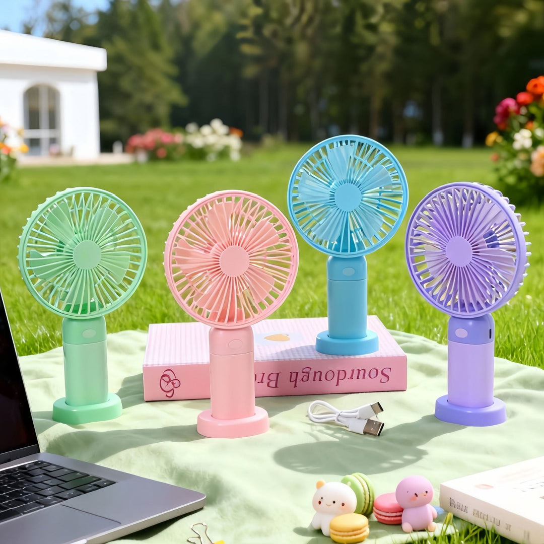 Women's Portable USB Fan with Powerful Battery Function Kalsten