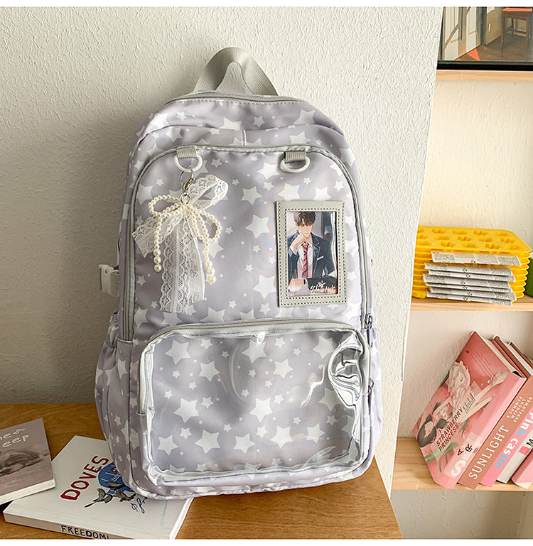 Star-Themed Multi-Functional Backpack Kalsten