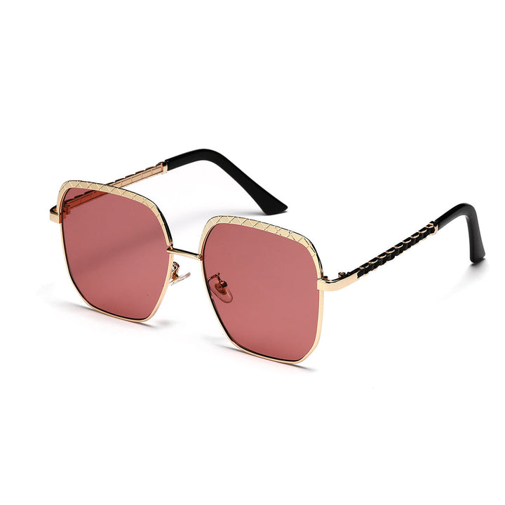 Women's fashionable oversized sunglasses in geometric design Kalsten