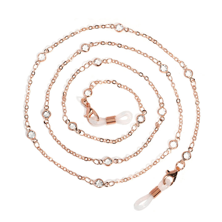 Elegant Rhinestone Glasses Chain kalsten