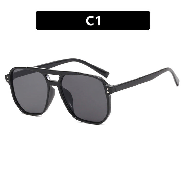 Women's fashionable sunglasses with angular frame Kalsten