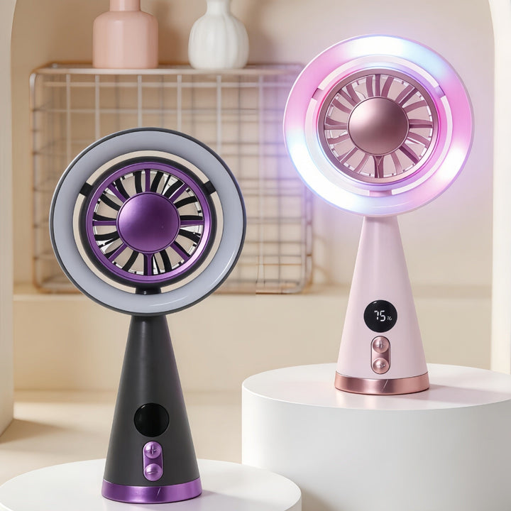 Ladies Portable USB Mini Fan with multifunctional use Kalsten