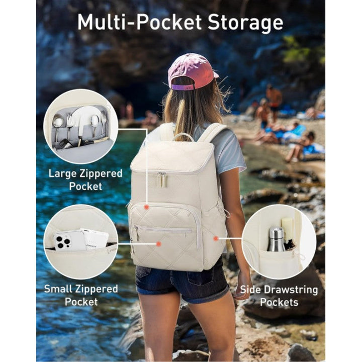 Backpack in Modern Diamond Design Kalsten