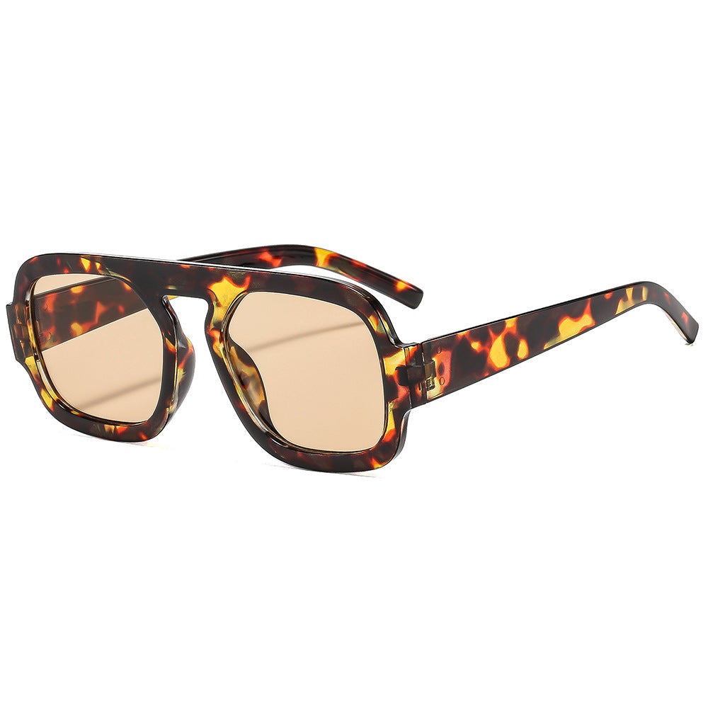 Men's Bold Retro-Inspired Square Sunglasses Kalsten