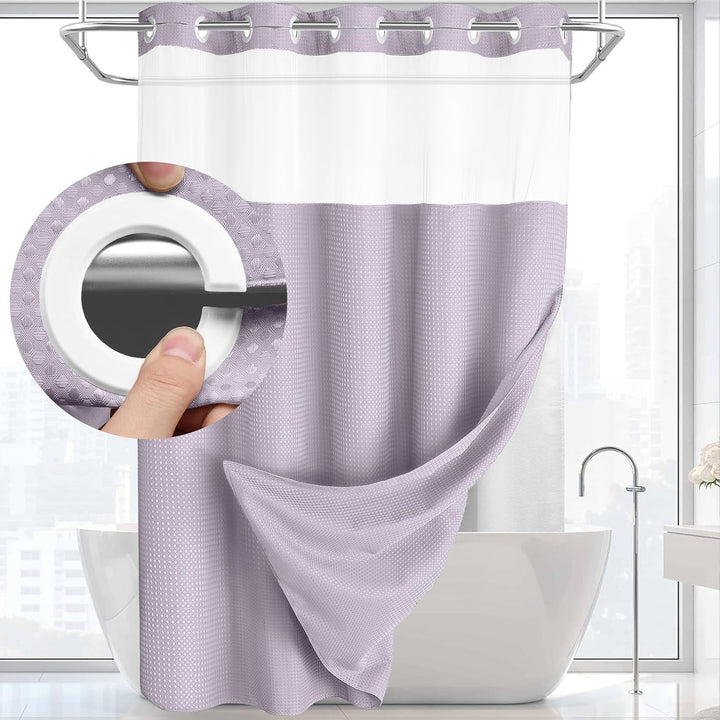 Textured Weave Shower Curtain Kalsten