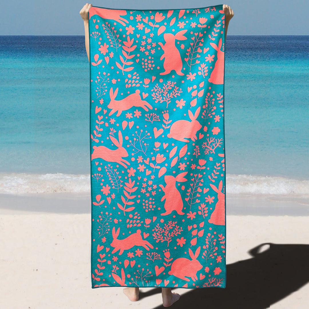 Beach towel with enchanting mermaid design Kalsten