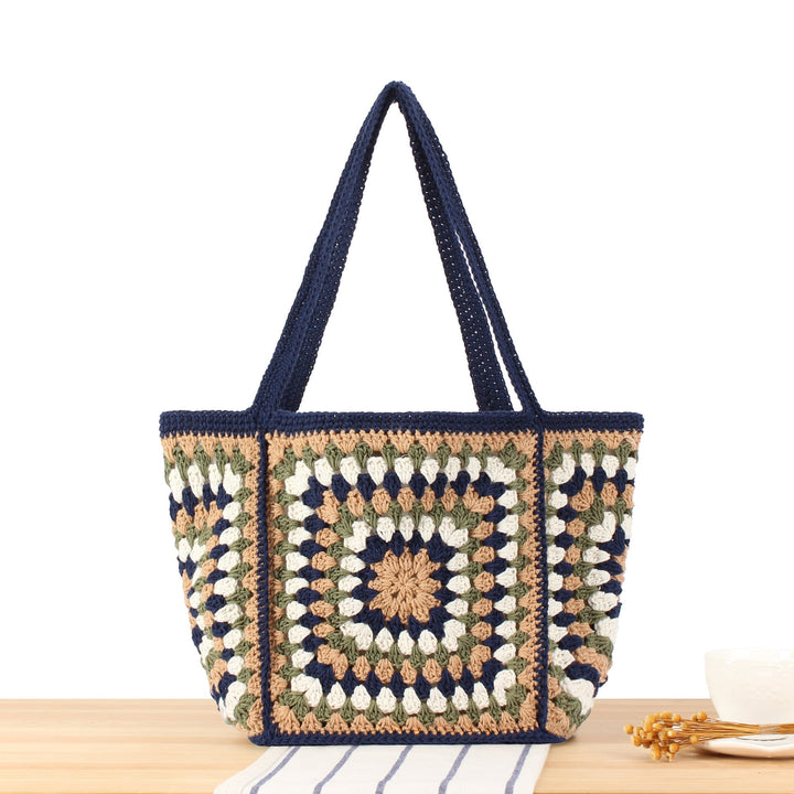 Crochet Tote Bag with Unique Pattern Kalsten