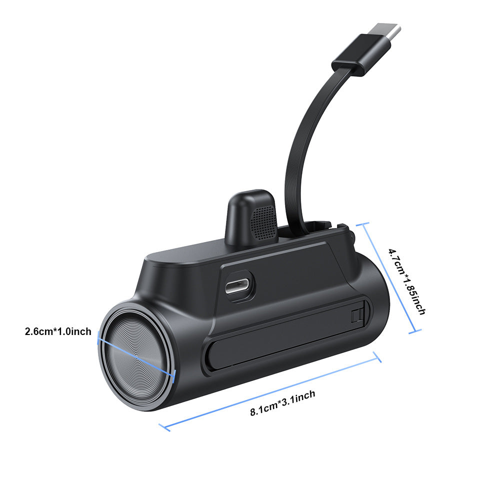 Mini Powerbank with Integrated Charging Cable Kalsten