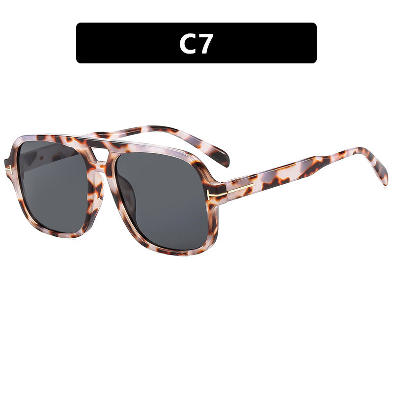 Ladies square designer glasses with delicate frame and modern plastic material Kalsten