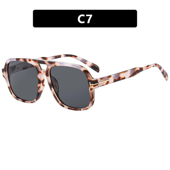 Ladies square designer glasses with delicate frame and modern plastic material Kalsten
