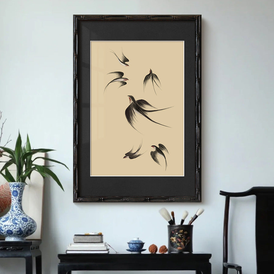 Decorative Bird Framed Artworks