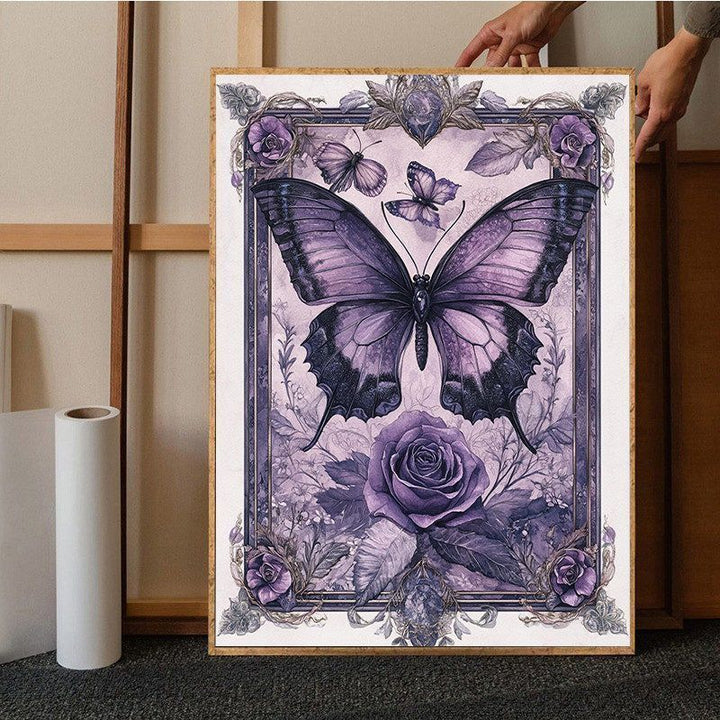 Butterfly-Themed Decorative Art Print Kalsten
