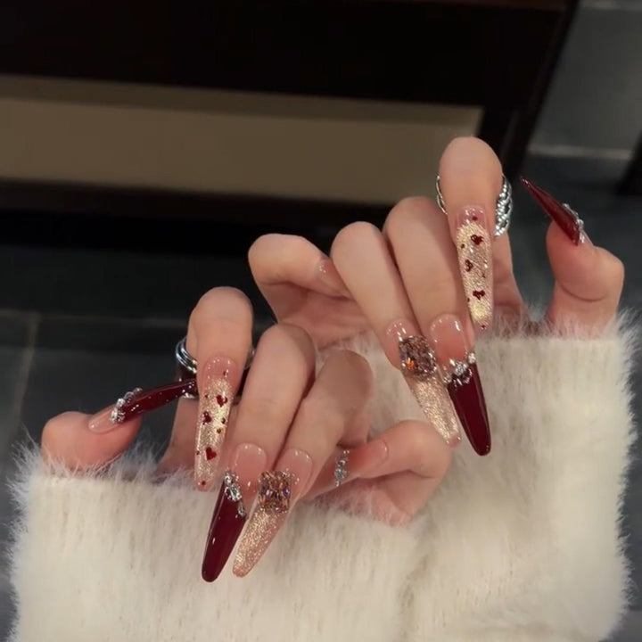 Luxury Decorative Press-On Nails Kalsten