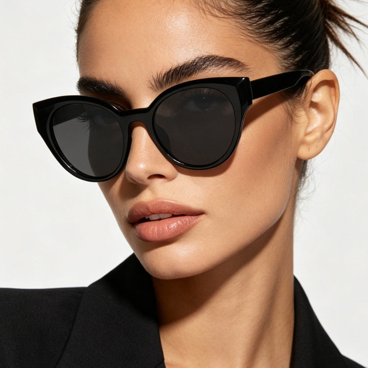 Women's stylish sunglasses with elegant transparent frame Kalsten