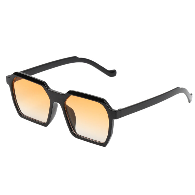 Women's Fashionable Hexagonal Sunglasses with Gentle Gradient Kalsten
