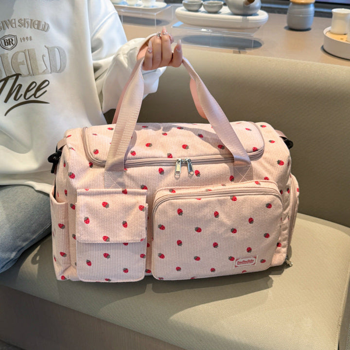 Sporty Travel Bag With Multifunctional Pockets Kalsten