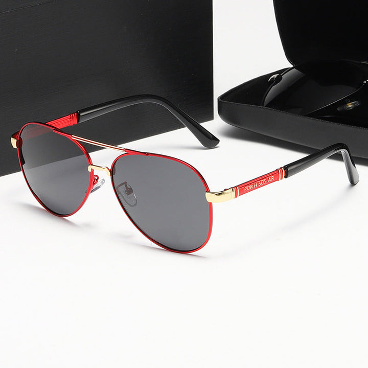 Women's Elegant Pilot Sunglasses with High-Quality Polarized Lenses Kalsten
