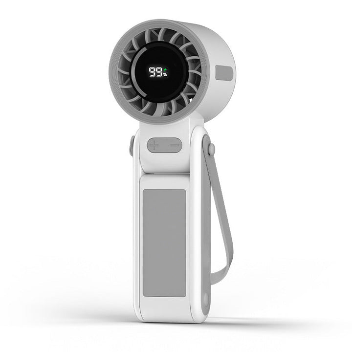 Unisex Portable Hand Fan with USB Charging Function and Flexible Design Kalsten