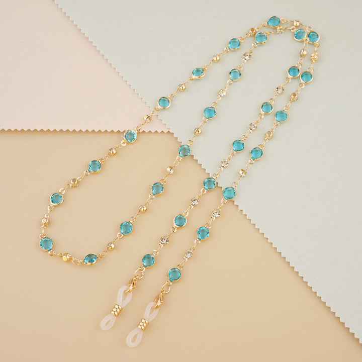 Decorative Gemstone Eyewear Chain Kalsten