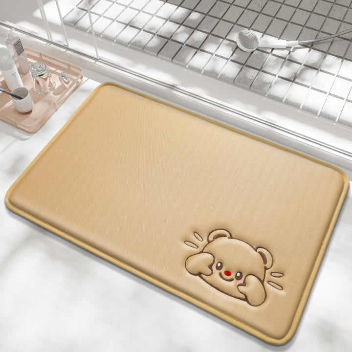 Decorative Easter-Themed Bath Mat