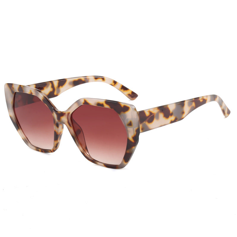 Women oversized geometric sunglasses Kalsten