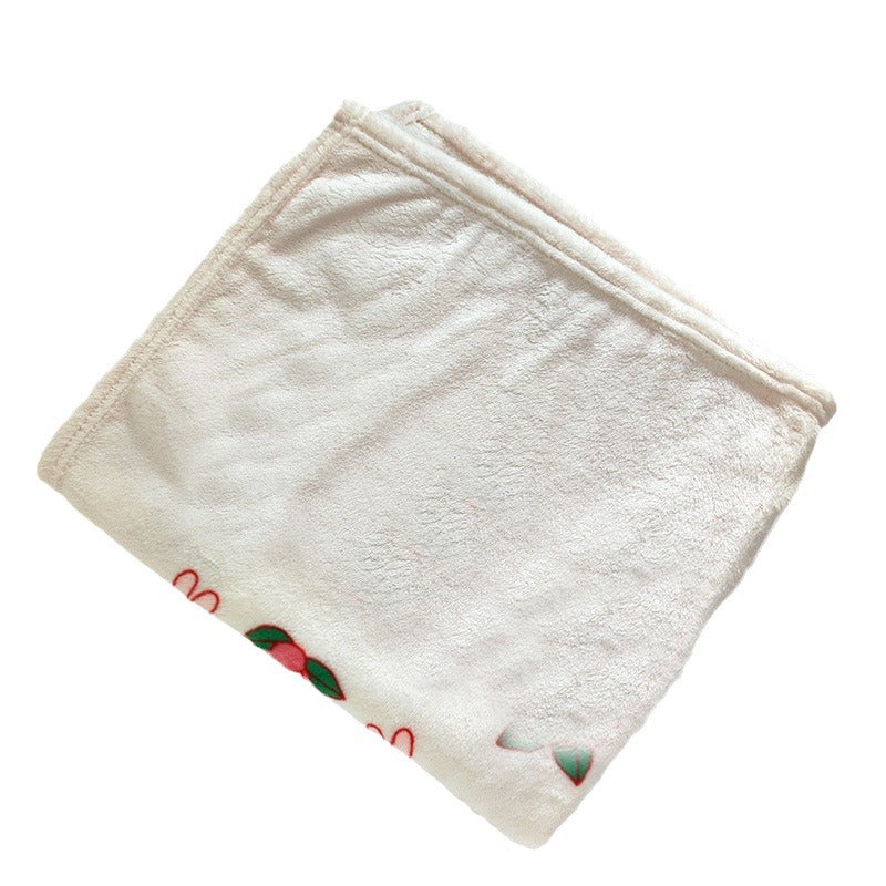 Women Cozy Microfiber Blanket with Cute Characters Kalsten