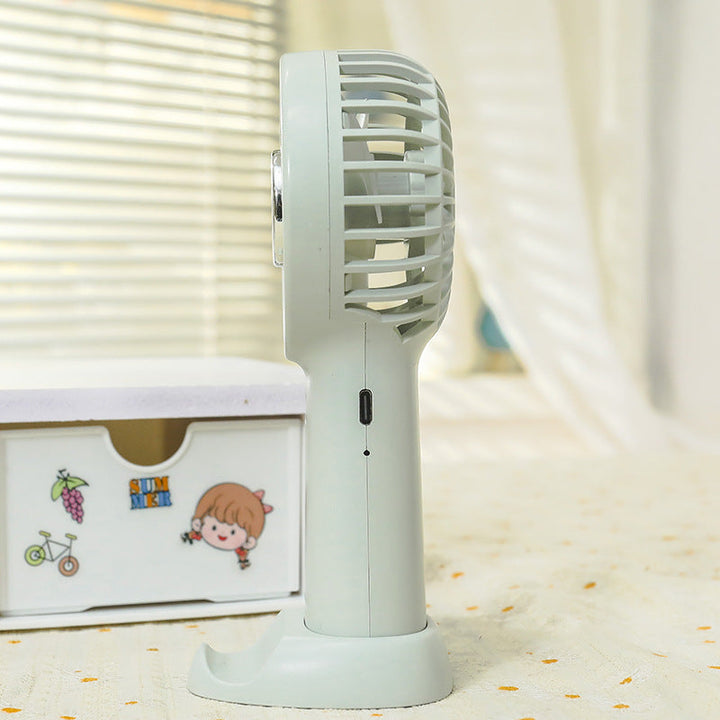 Ladies portable hand fan with powerful battery and user-friendly touch control Kalsten