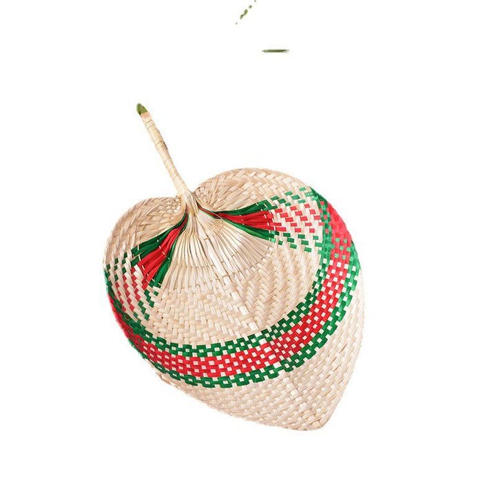 Women handmade fan made of natural material Kalsten
