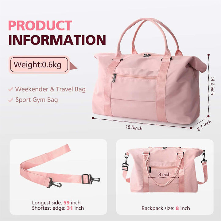 Robust Sport and Travel Bag with Practical Compartments Kalsten