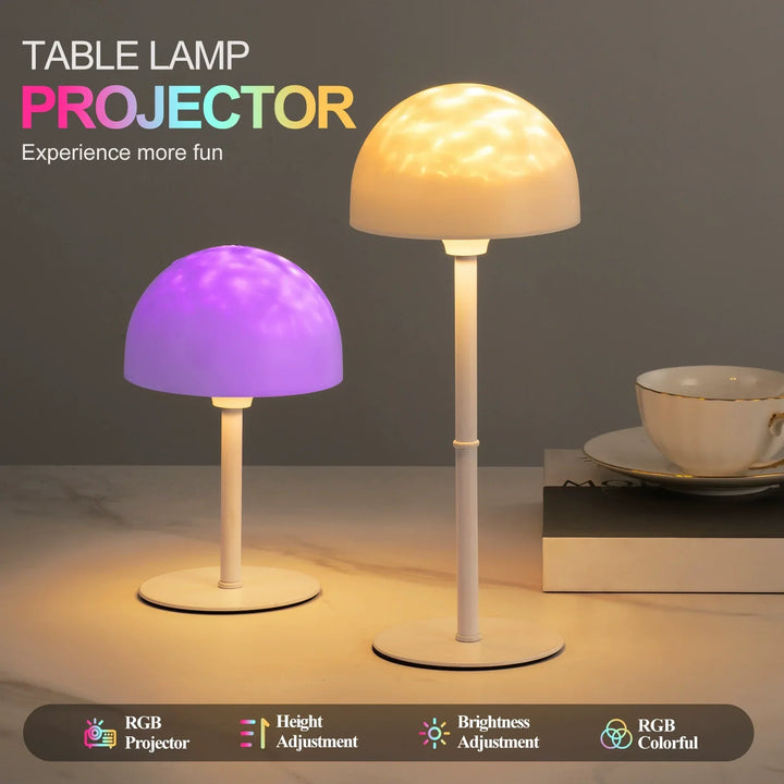 Viral Creative Decorative Bedside Table Lamp, LED Remote Atmosphere Night Light | Kalsten