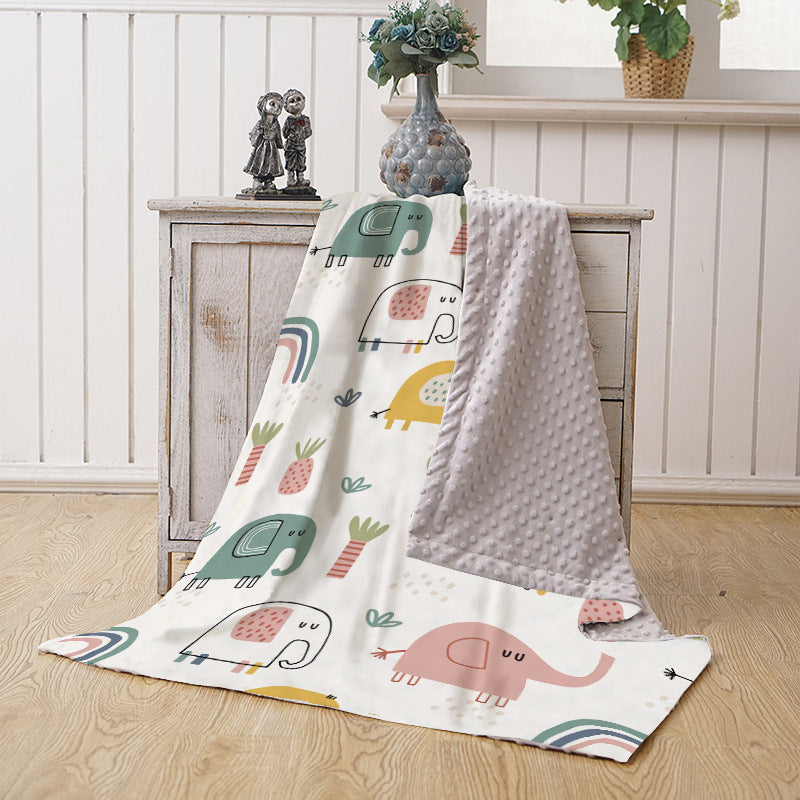 Women’s cuddly blanket in dinosaur design Kalsten