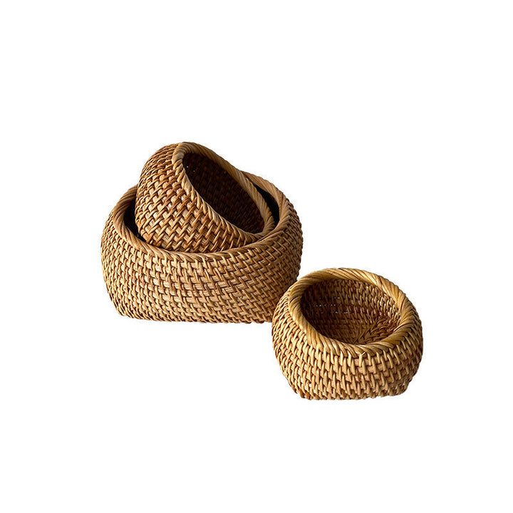 Ladies basket made of woven rattan Kalsten