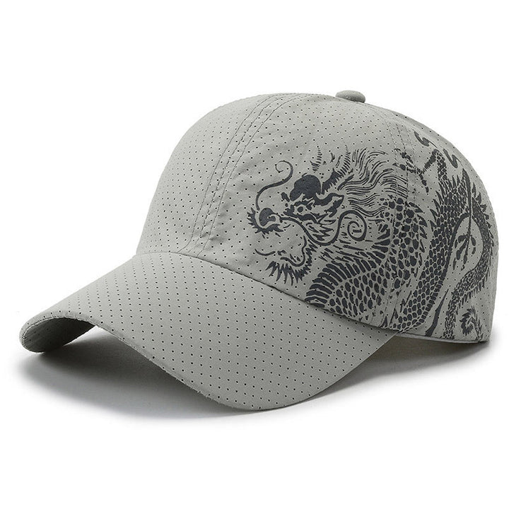 Men's Sports Cap with Dragon Pattern Kalsten