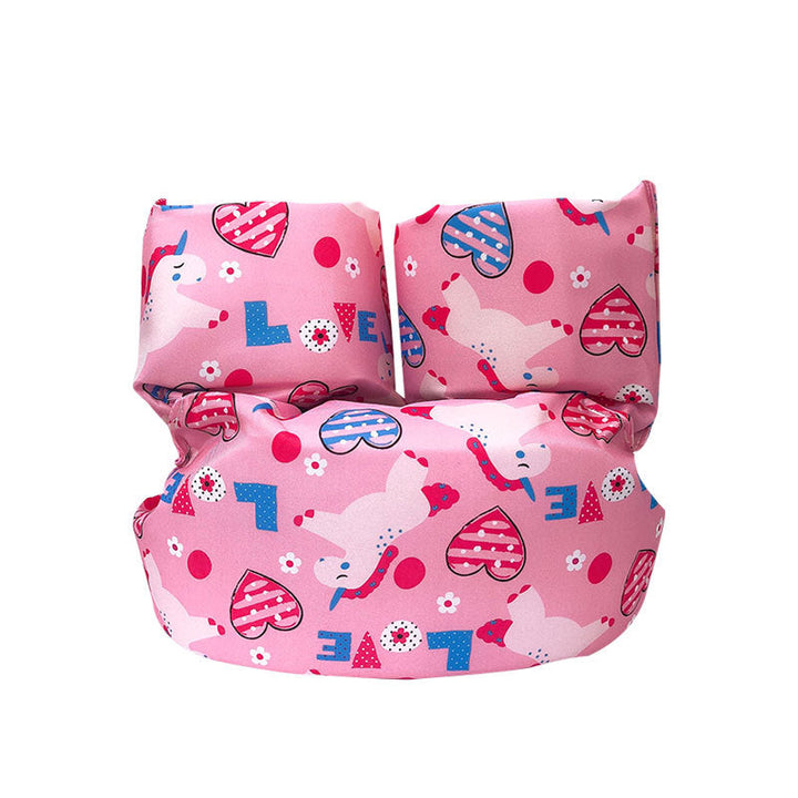 Women's Inflatable Swimming Aid with Colorful Flamingo Design Kalsten