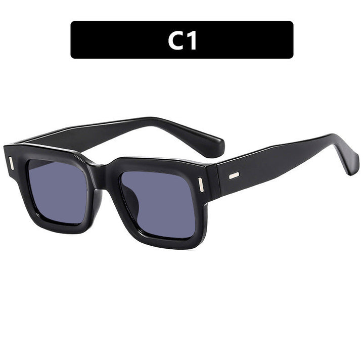 Ladies stylish square sunglasses with eye-catching leopard print Kalsten