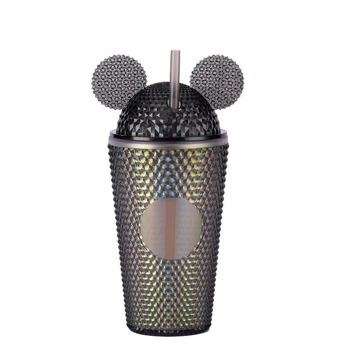 Ladies playful drinking cup with creative ears and anti-slip coating Kalsten