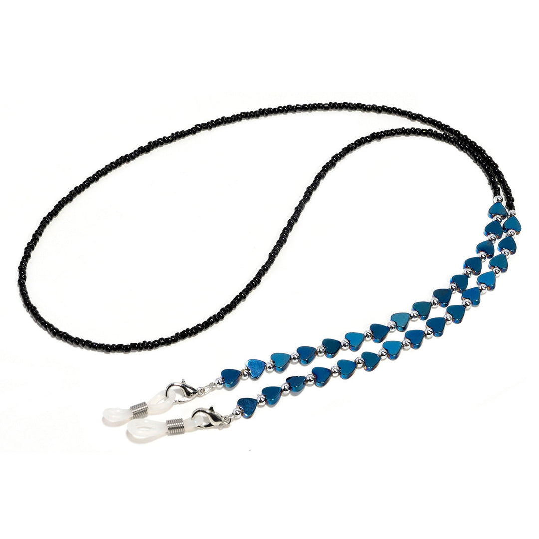 Artistic Heart-Shaped Eyewear Chain Kalsten