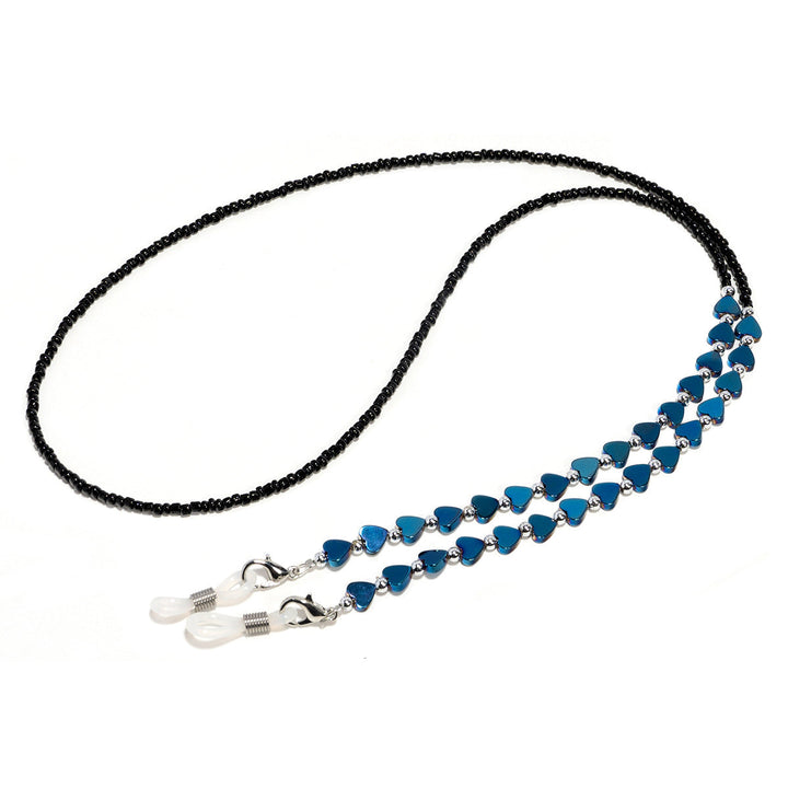 Artistic Heart-Shaped Eyewear Chain Kalsten