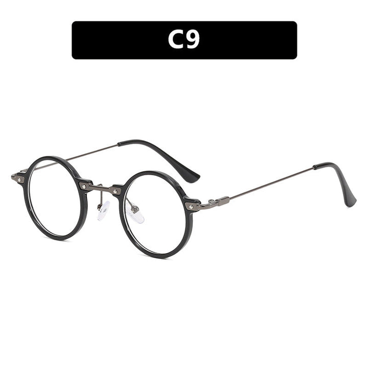Women's fashionable round sunglasses with stylish metal frame and polarized lenses Kalsten