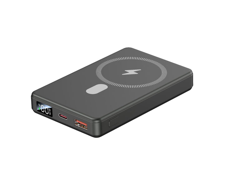 Portable power bank with state-of-the-art induction charging and digital display Kalsten