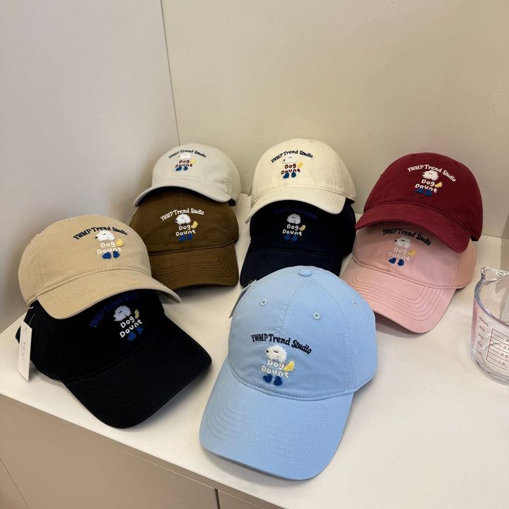 Unisex Embroidered Dog-Themed Baseball Cap Kalsten