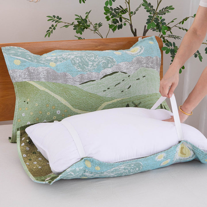 Women's pillow with removable cotton cover Kalsten